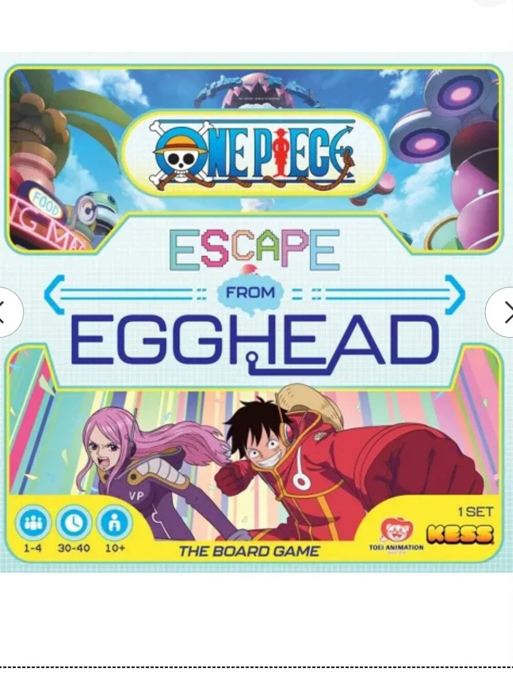 Onepiece Escape From Egghead Board Game